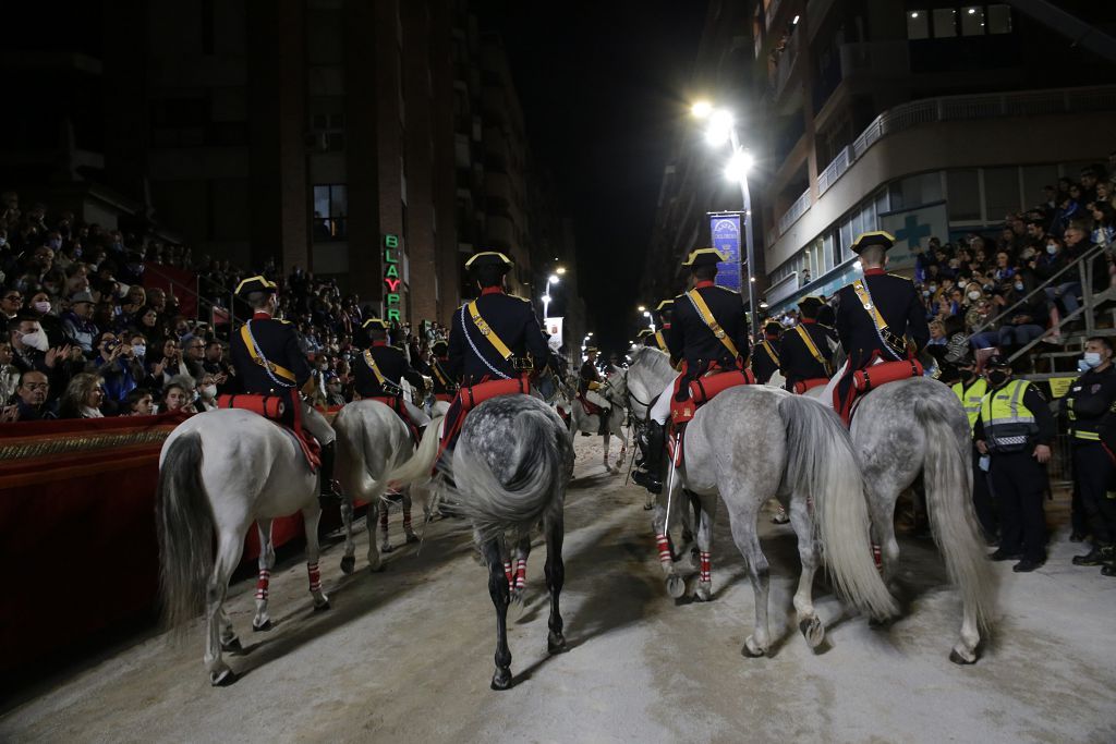 Semana Santa de Lorca 2022: procesión de la Dolorosa