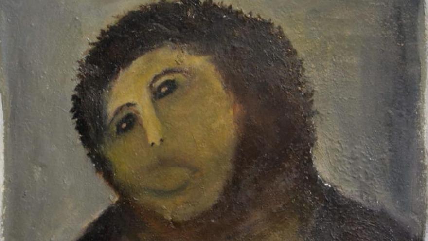 El eccehomo &quot;restaurado&quot;.