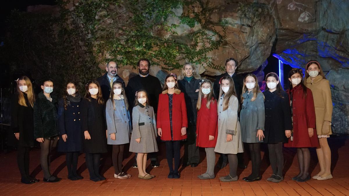 Inauguración de &#039;Naturaleza Encendida&#039;, el espectáculo inmersivo de esta Navidad en el Oceanogràfic de València.