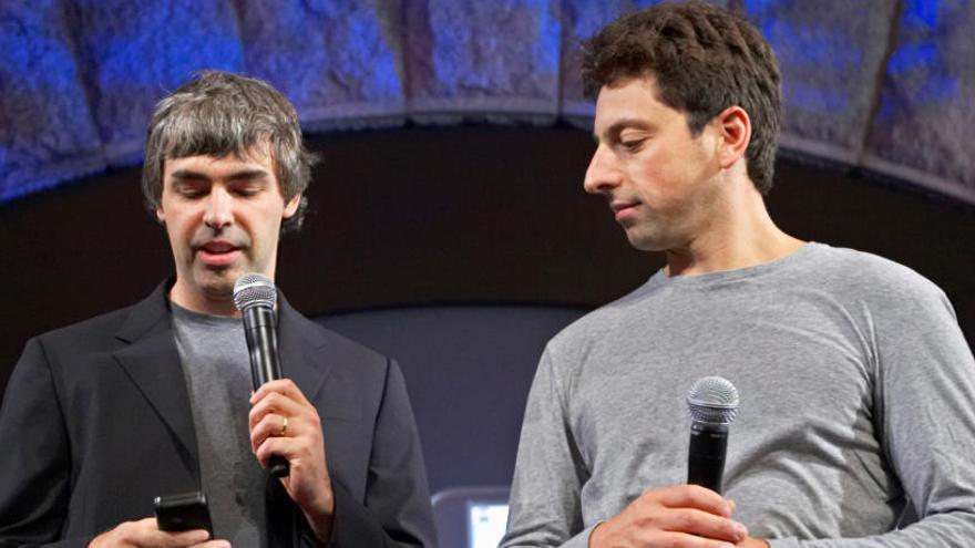 Larry Page y Sergey Brin, en una imagen de 2008.