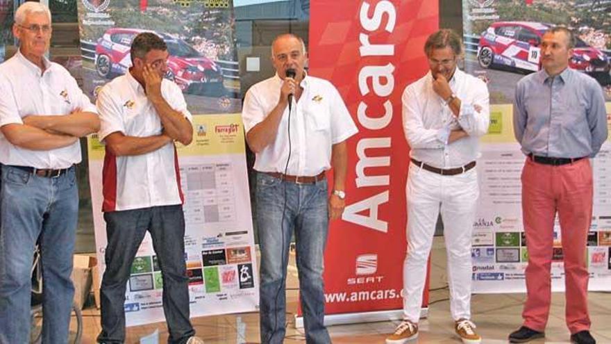 Un momento de la presentación del VII Rally Sant Pere.