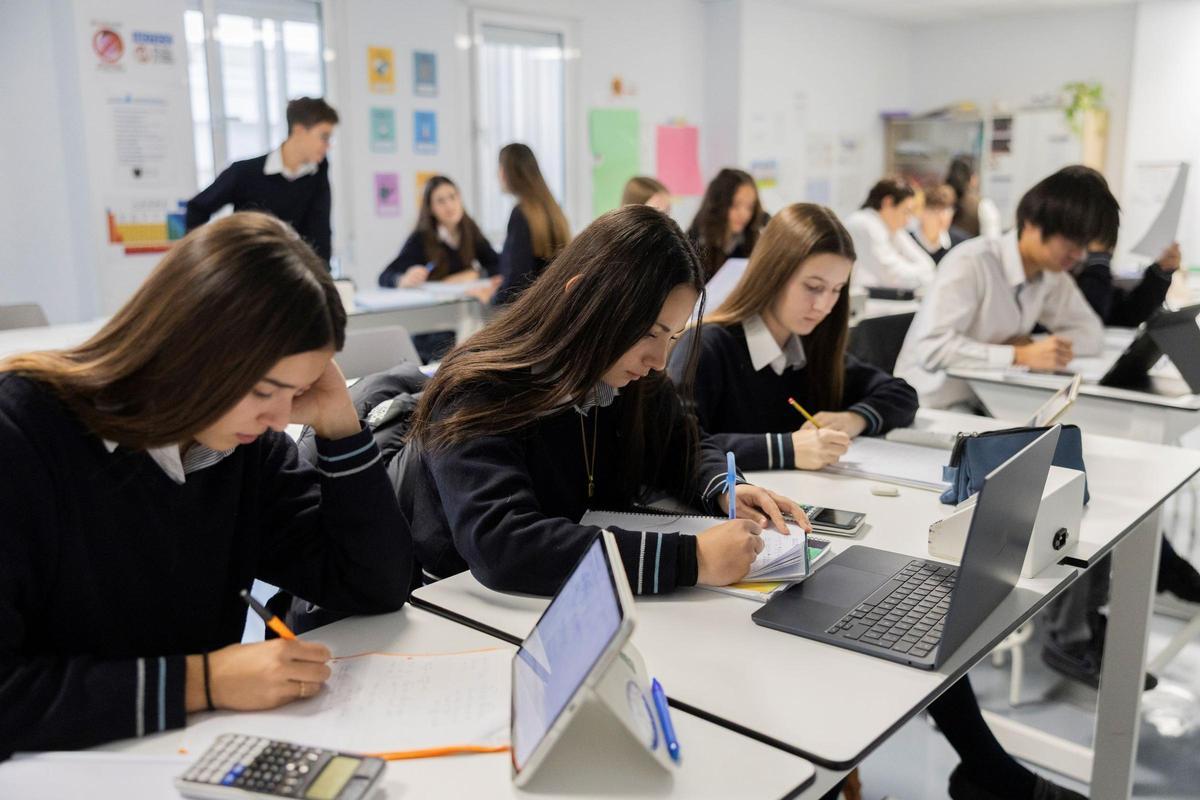 El colegio fomenta valores como la responsabilidad social, la conciencia medioambiental y el compromiso cívico