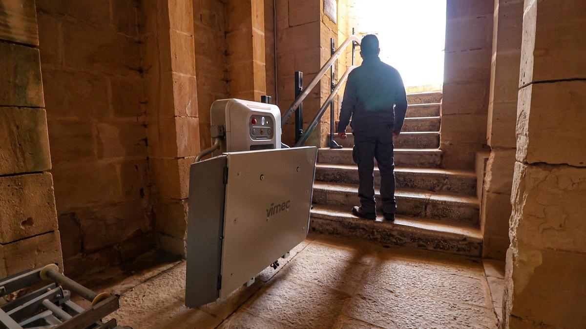 Alcoy mejora la accesibilidad a sus catacumbas