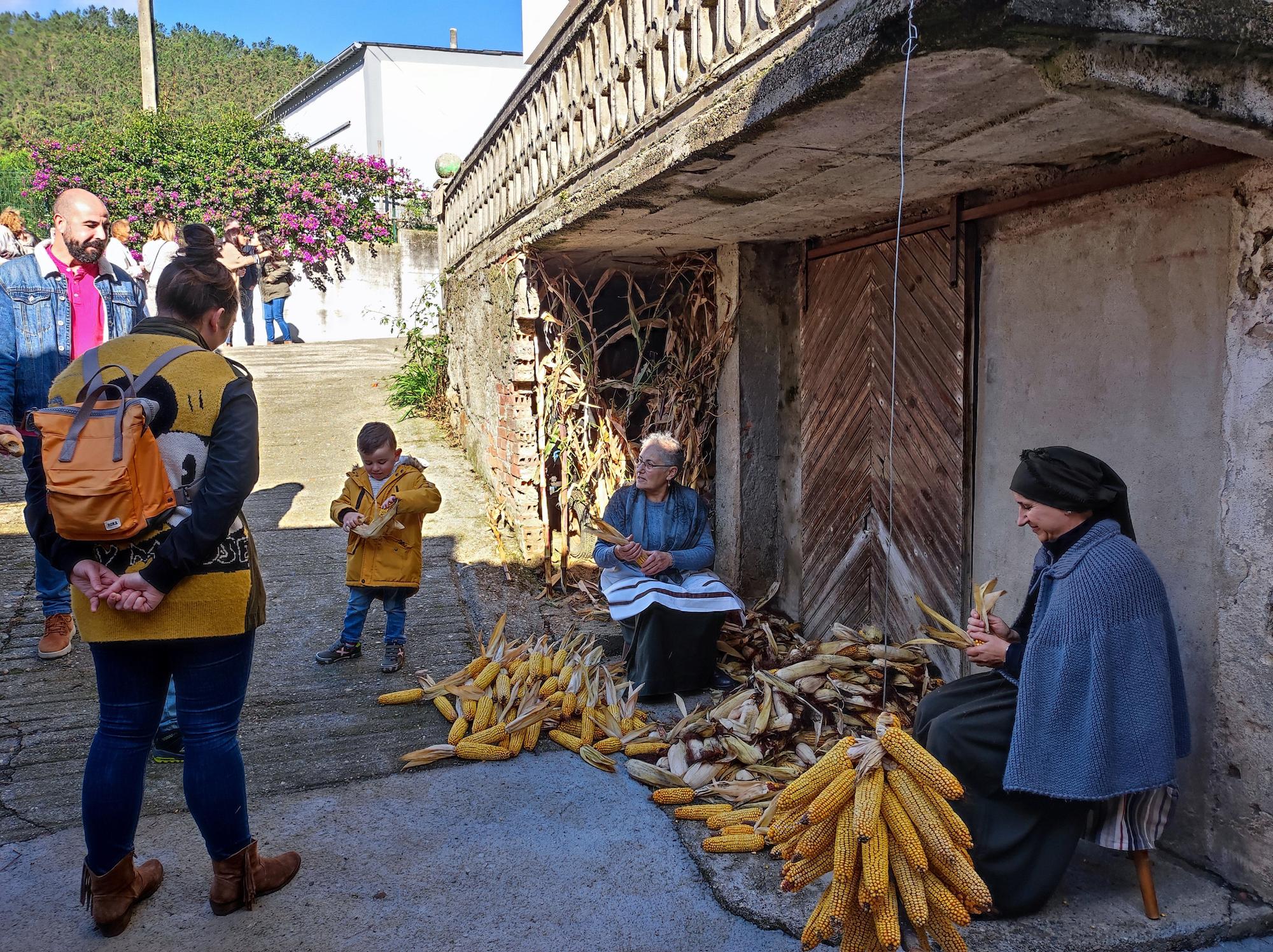 Buen ambiente en la polavilla de Villartorey, en Villayón