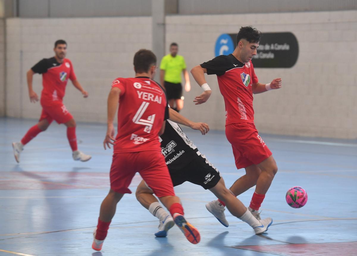 Un encuentro del 5 Coruña esta campaña.