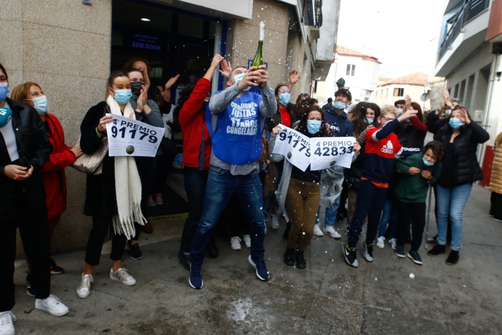 La Lotería de Navidad deja una lluvia de millones en A Illa de Arousa