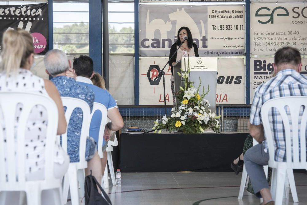 Sant Vicenç reconeix la feina dels voluntaris durant la crisi del coronavirus