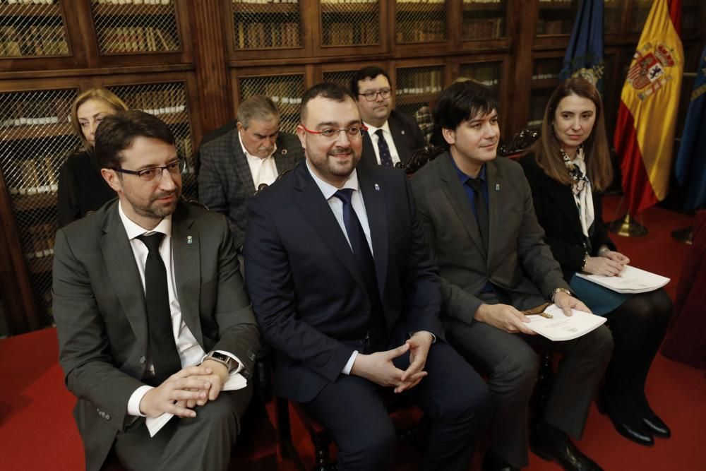 Investidura de los nuevos Honoris Causa de la Universidad de Oviedo