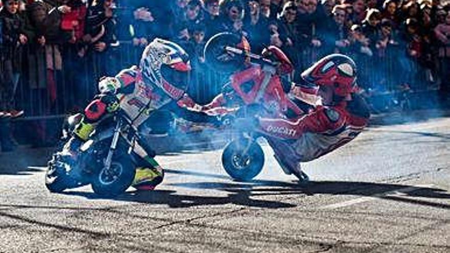 Una de las acrobacias realizadas durante la edición anterior.