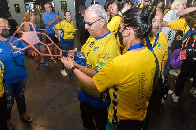 Llegada del Rocasa al Aeropuerto de Gran Canaria