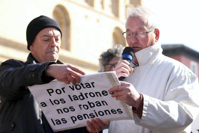 Protesta jubilados