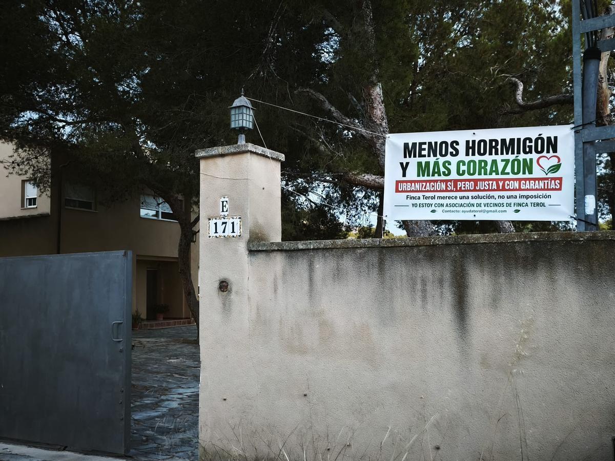 Otra de las pancartas