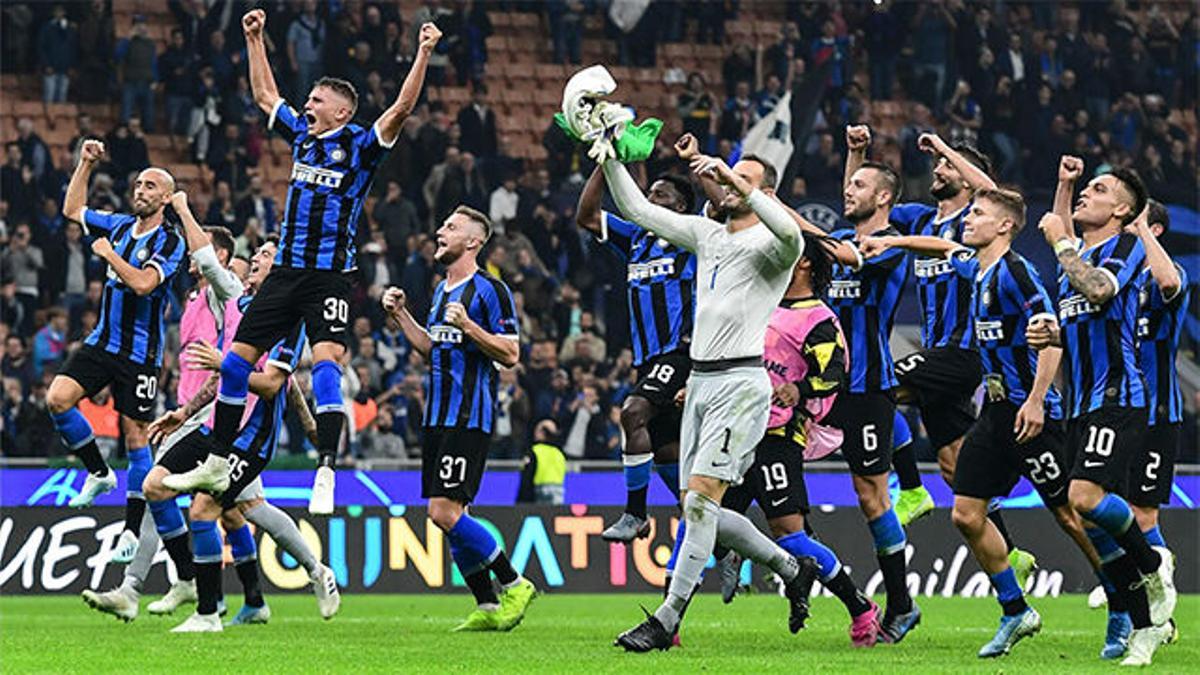 El Inter logra una importante victoria ante el Dortmund