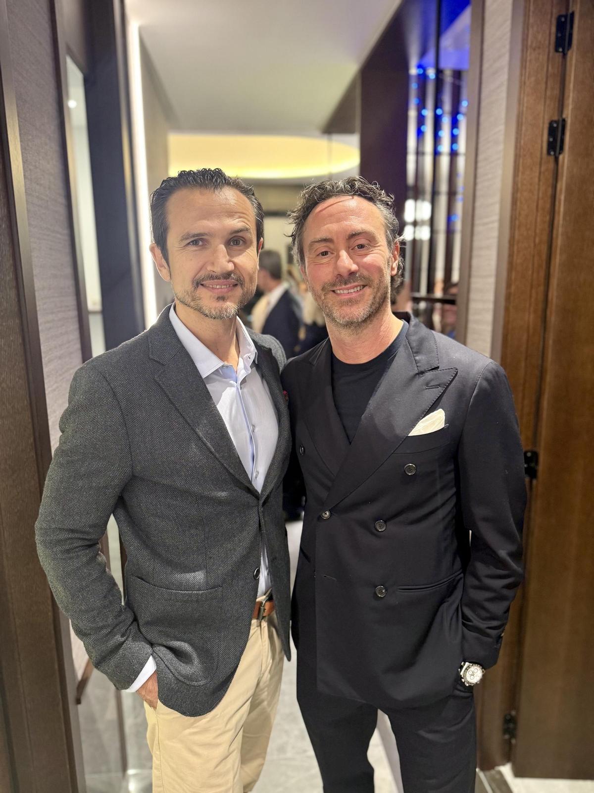 Jorge Blanquer y Dr. Giovanni Bistoni.