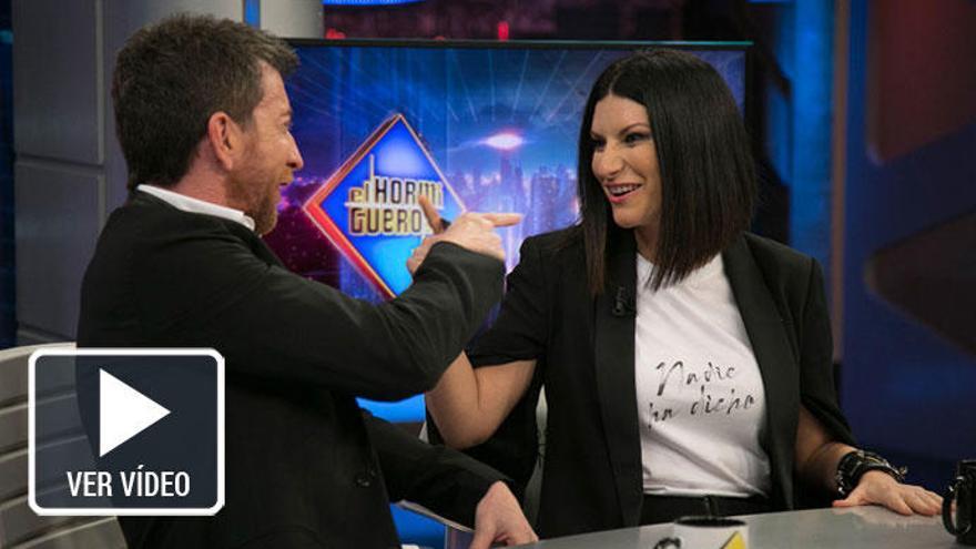 Laura Pausini y Pablo Motos en &#039;El Hormiguero&#039;