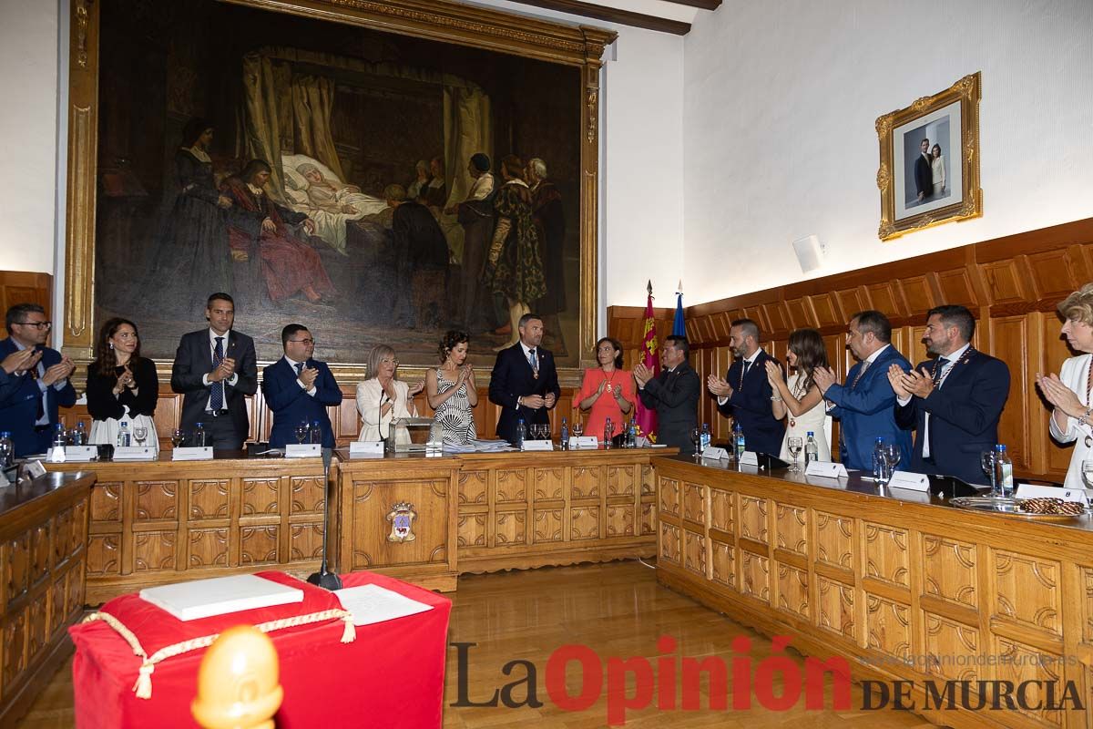 Pleno de investidura en el Ayuntamiento de Caravaca