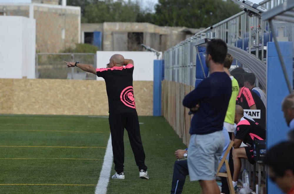 Un remozado Hércules se deja dos puntos en Formentera, pese a adelantarse con un gol de Pedja y mostrar una imagen más compacta