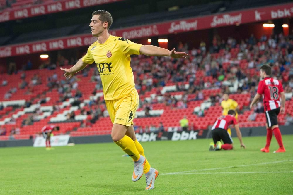 JORNADA 1. BILBAO ATH. 0 - GIRONA 1.  El debut més desitjat - Un solitari gol de Jairo Morillas a manca de deu minuts permet al Girona sumar els tres primers punts de la temporada contra el Bilbao Athletic