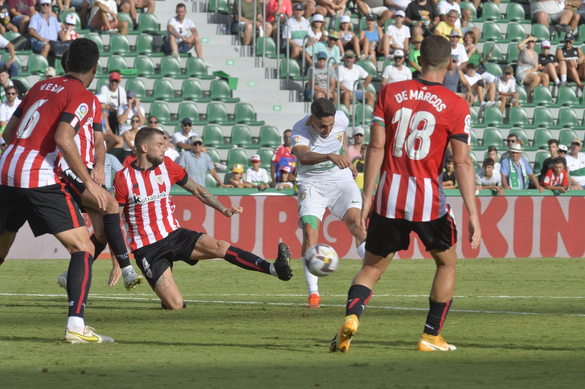 Una verbena en defensa, Elche CF:1  Athletic Club de Bilbao: 4