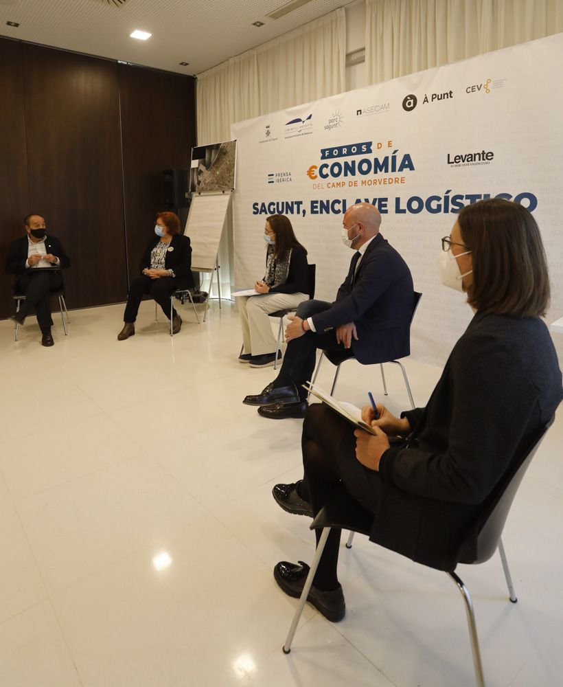 Las imágenes del foro de economía del Camp de Morvedre: Sagunt, enclave logístico.