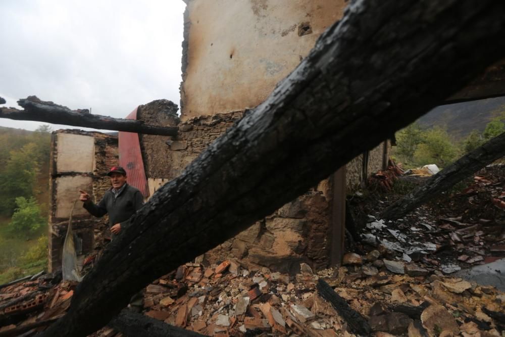 Cangas del Narcea tras los incendios