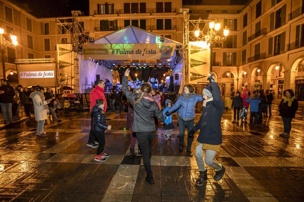 Sturmtief Gloria stört Palmas Patronatsfeier Sant Sebastià