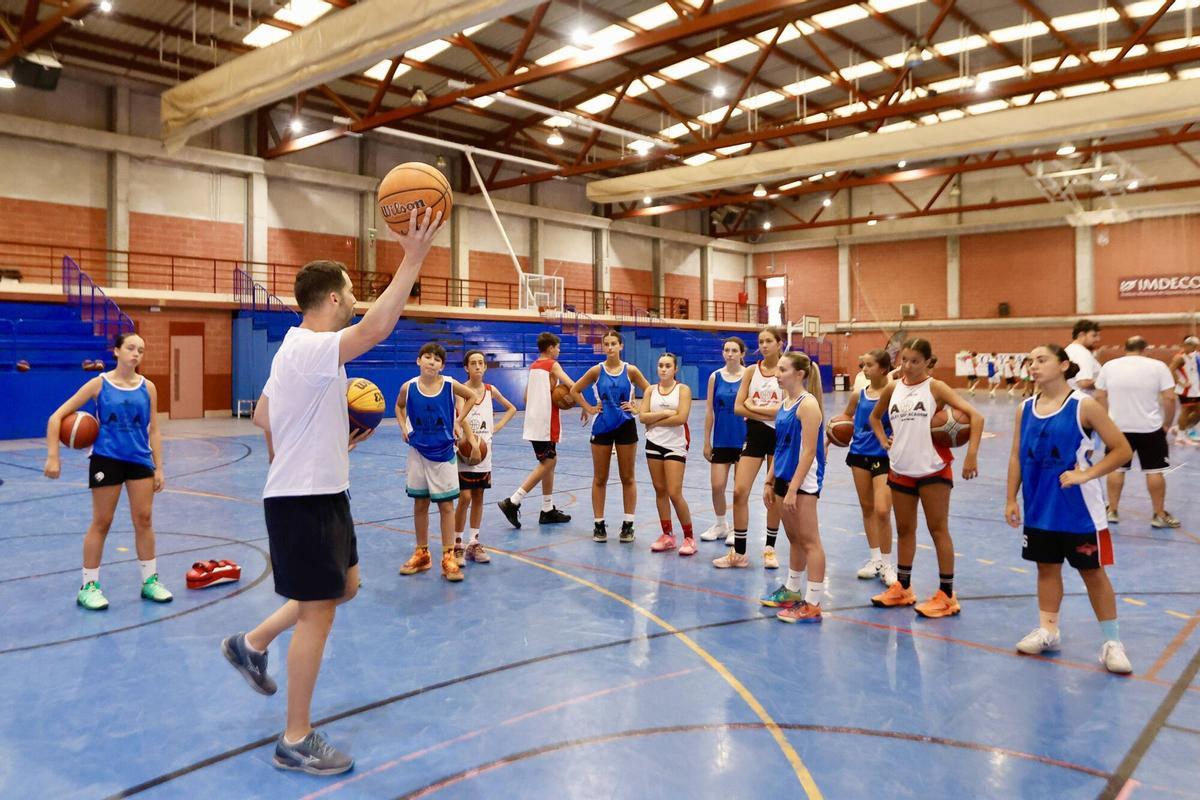 El campus Alley Oop de baloncesto, en imágenes