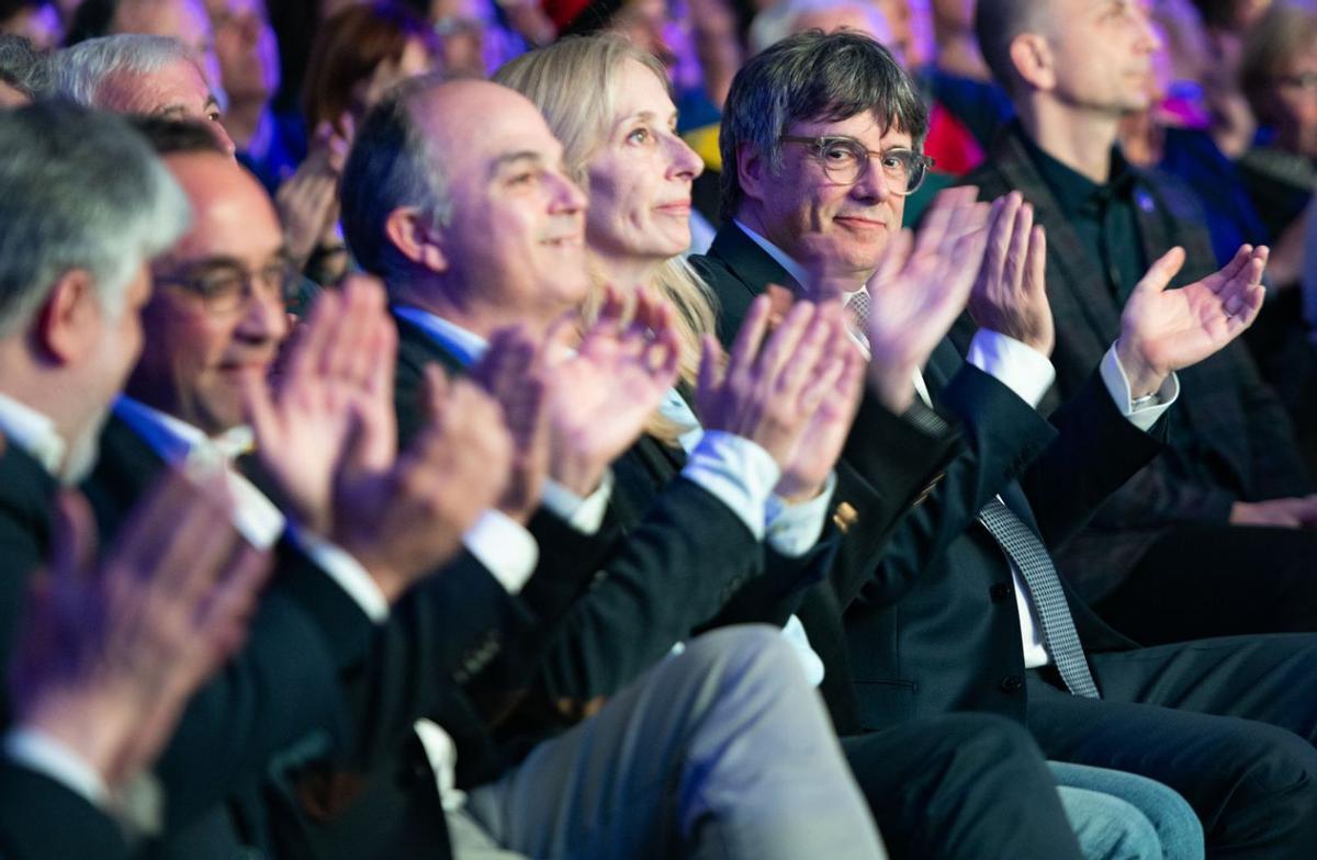 El candidat de Junts aspira a la "restitució" com a president