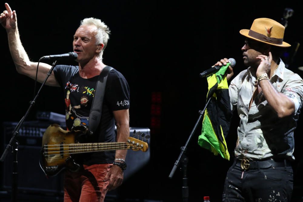 Sting y Shaggy, mano a mano en la cantera de Nagüeles.