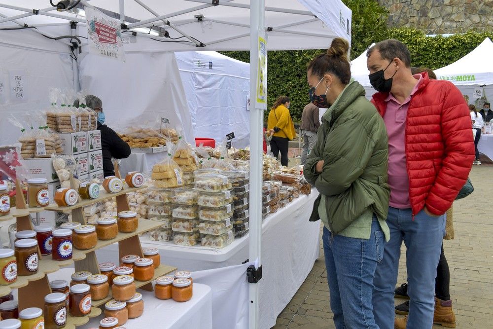 Mercadillo navideño en Moya