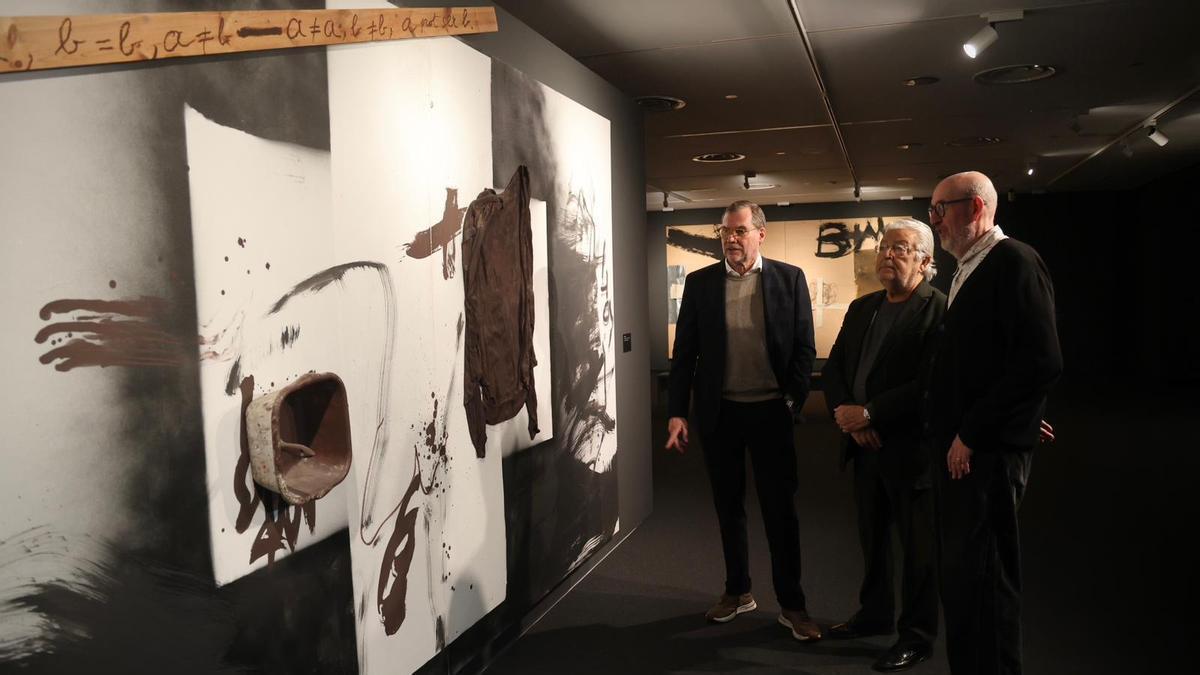 La Fundación Bancaja inaugura la exposición 'Tàpies: Última década 2002-2012'