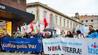 Un rechazo absoluto en Vigo a la guerra «imperialista»
