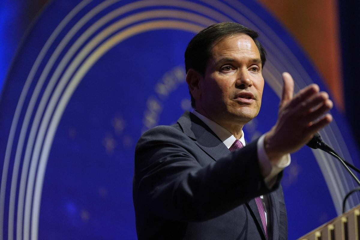 El secretario de Estado de EEUU, Marco Rubio.
