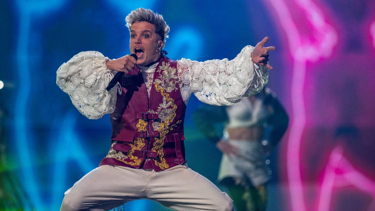 Baby Lasagna, segundo en Eurovisión, acepta el premio económico pero no para él