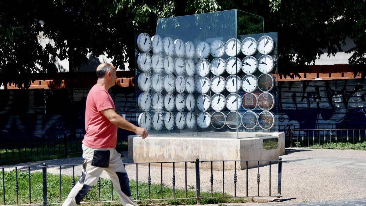 Monumento a las víctimas del metro 3 de julio.
