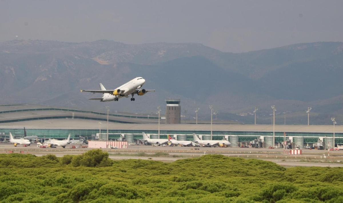 El aeropuerto de El Prat.