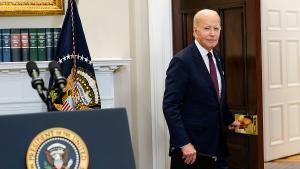 El presidente de EEUU, Joe Biden, en la Casa Blanca. 