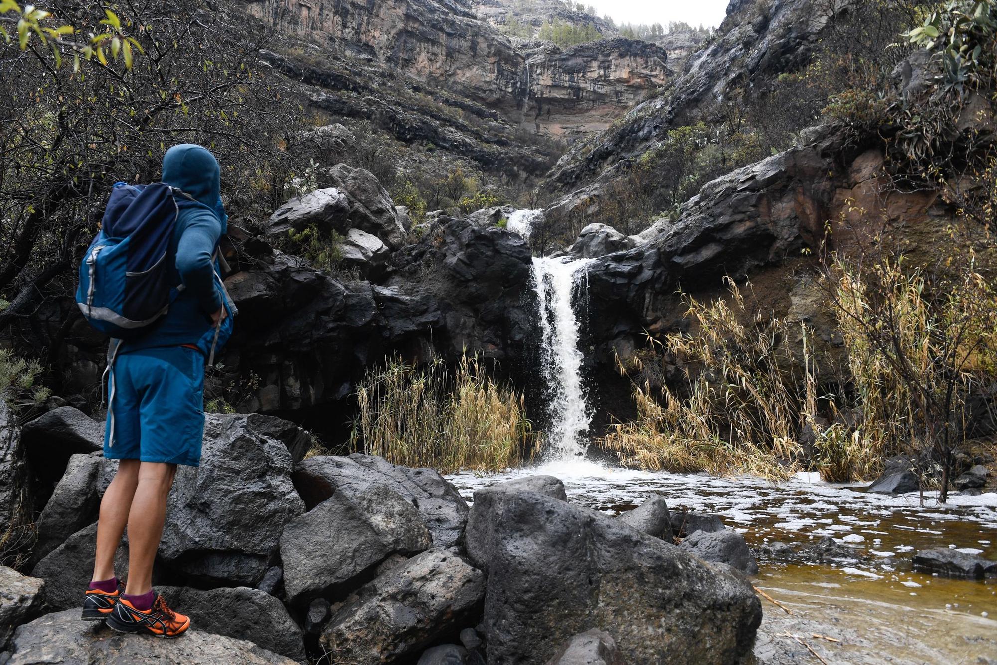 Las lluvias vuelven a caer en Gran Canaria