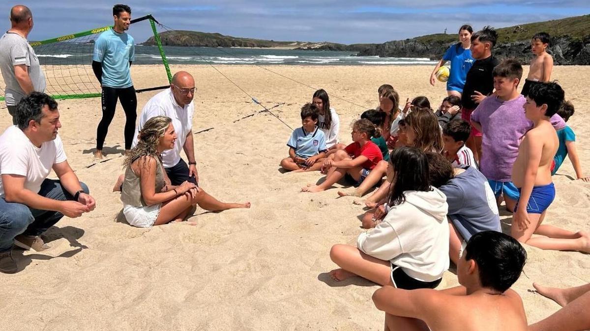 Uno de los campamentos de verano organizados por la Xunta.