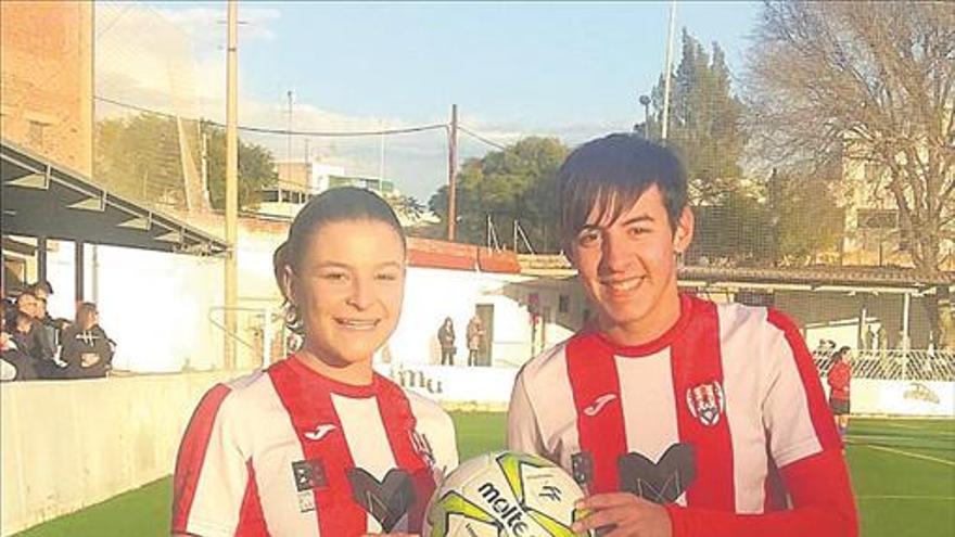 La pareja del gol en rojiblanco