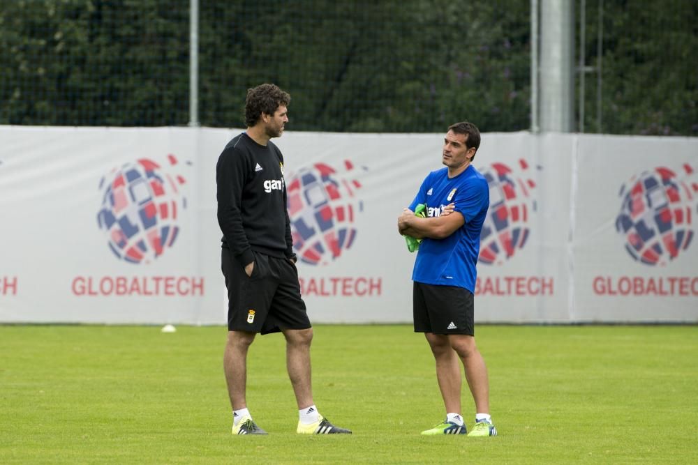 Entrenamiento del Real Oviedo