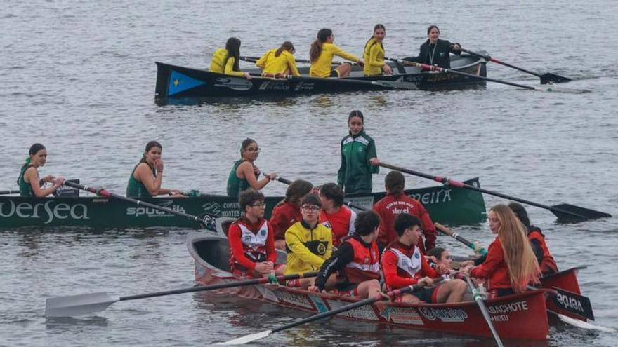 Las imágenes de las regatas de la I Bandera Conservas Orbe en Vilaxoán