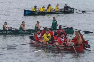Las imágenes de las regatas de la I Bandera Conservas Orbe en Vilaxoán