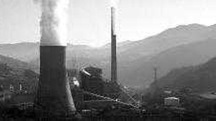 Central térmica de Soto de Ribera.