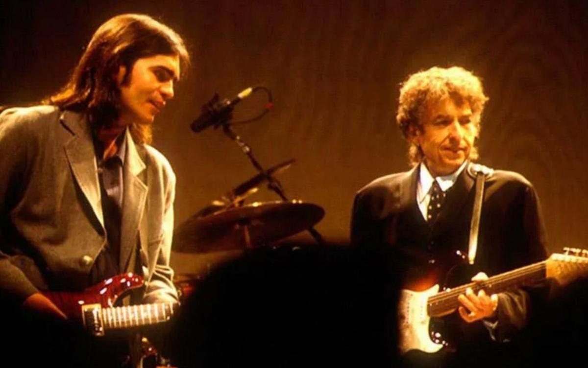 Larry Campell y Bob Dylan en una actuación. | D.I.