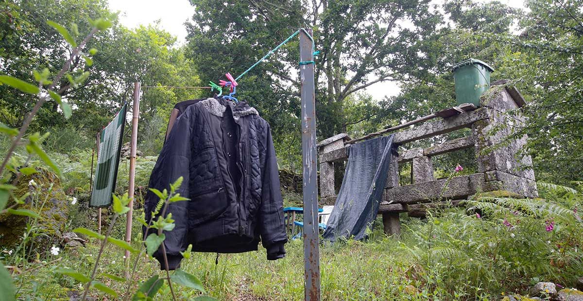 La casa de Baños donde residieron los últimos 4 años los líderes de Resistencia Galega