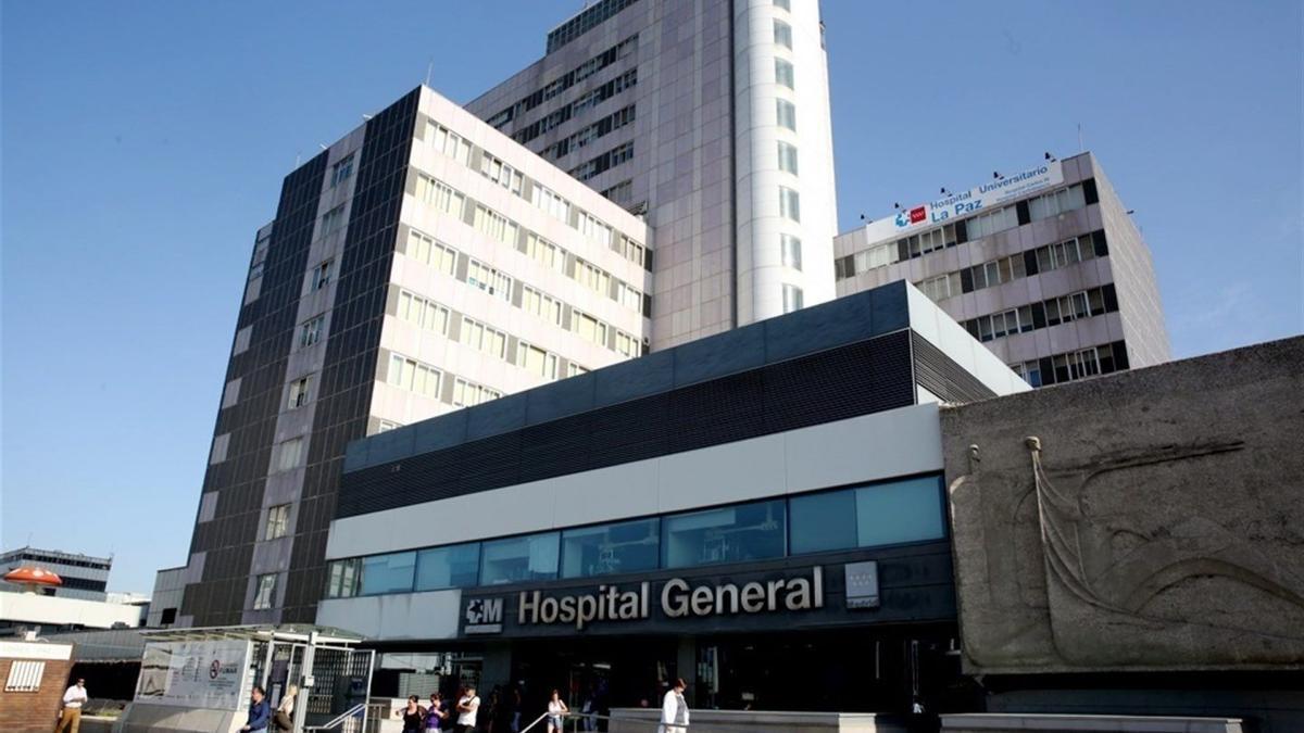 Imagen del Hospital Universitario La Paz, de Madrid, hasta donde fue trasladado este jueves el herido.
