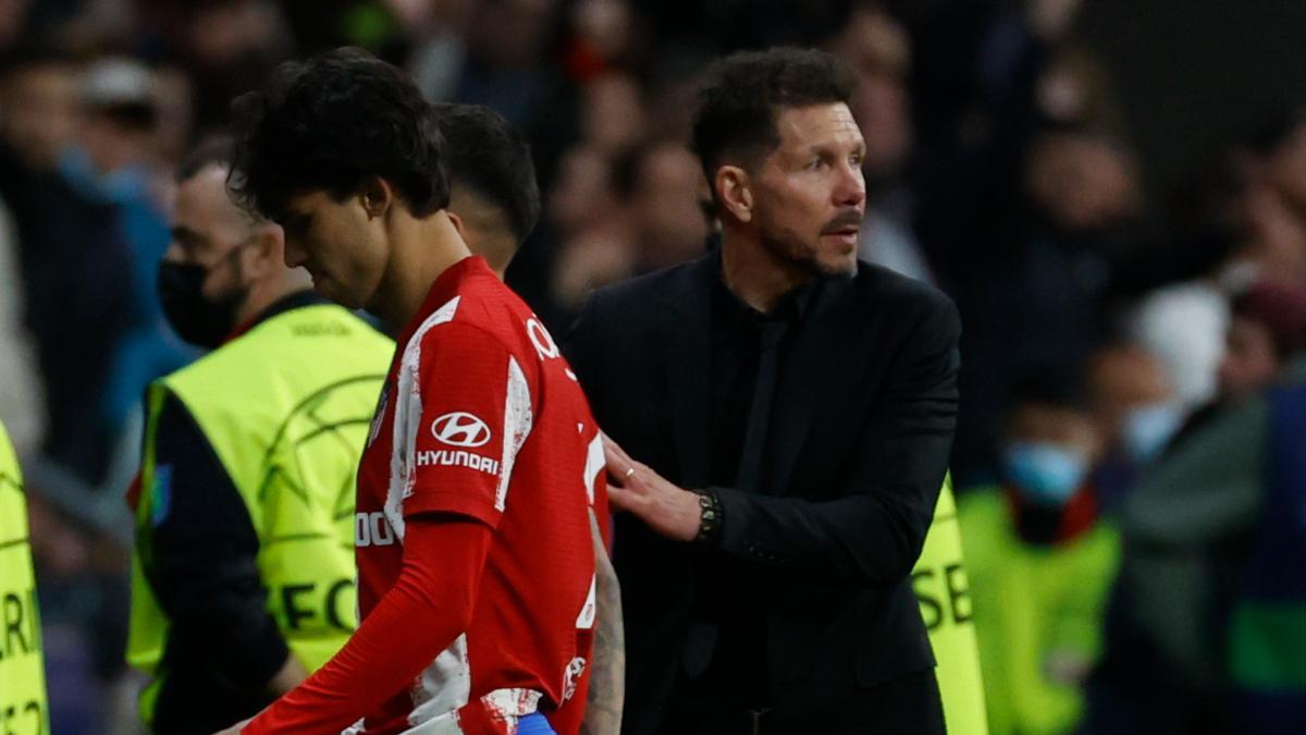 Joao Felix y Simeone