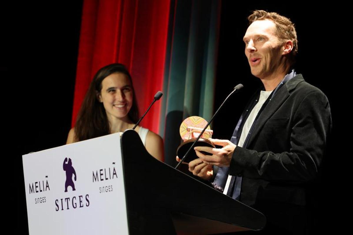 El actor Benedict Cumberbatch ovacionado en Sitges