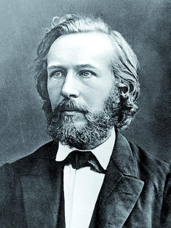 Retrato de Ernst Haeckel,
padre del término “ecología”.